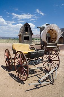 Wagon Wheel Stock Photography