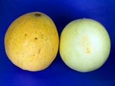 Cantaloupe & Honey Dew Melons Stock Image Cantaloupe & Honey Dew Melons Stock Image