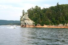 Pictured Rock Royalty Free Stock Image