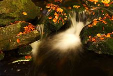 Autumn Stream In Giant Mountains Stock Image Autumn Stream In Giant Mountains Stock Image