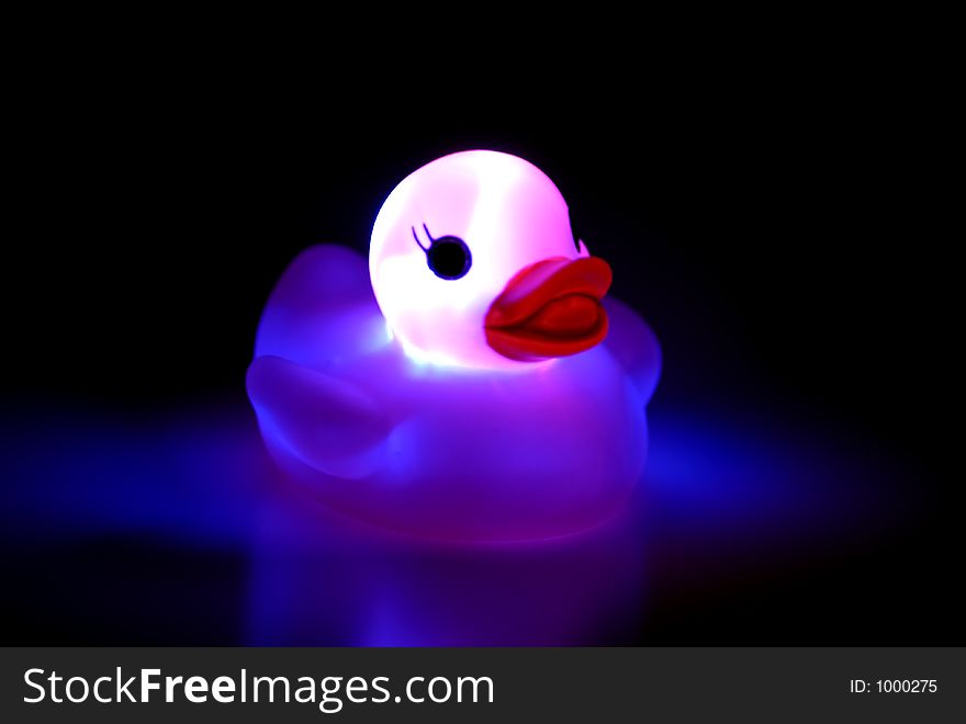Rubberduck With Creative Lighting