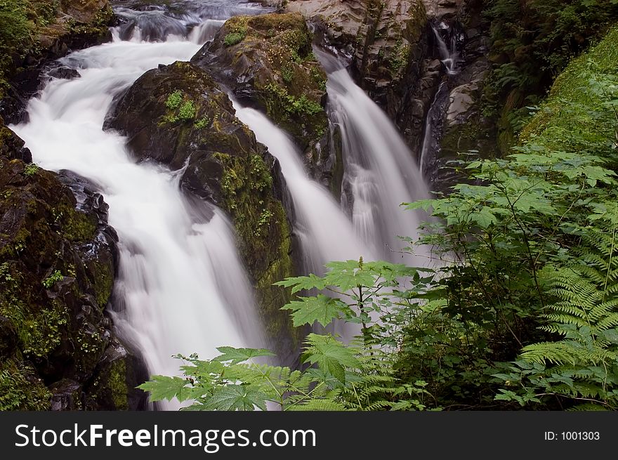 Sol Duc Fall From the Top