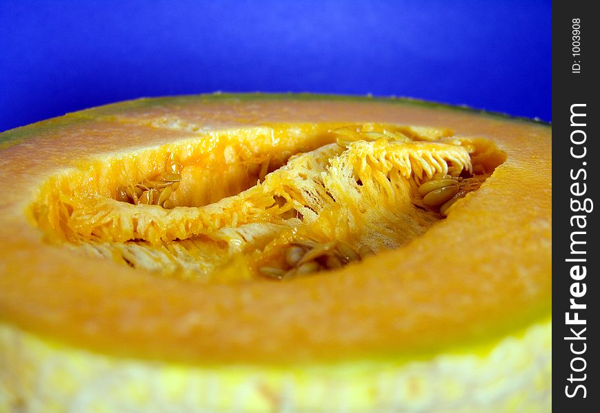 Cantaloupe melon close up. Cantaloupe melon close up