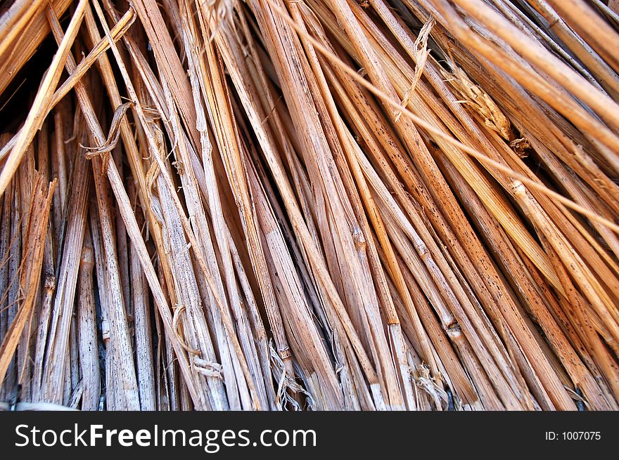 Brown straw texture. Brown straw texture