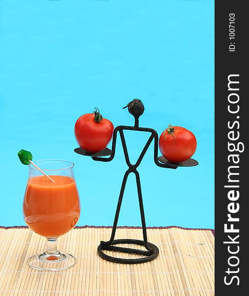 Tomato Juice By The Pool