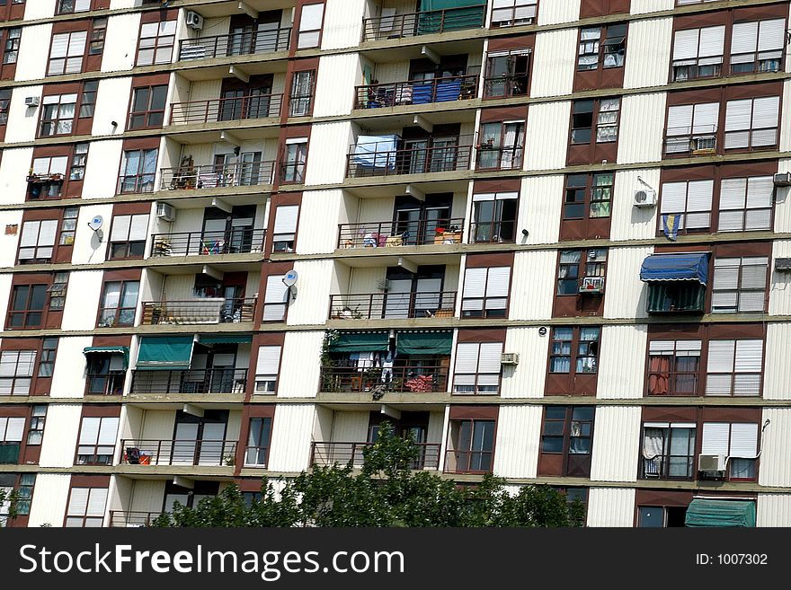 Building apartment in la boca. Building apartment in la boca