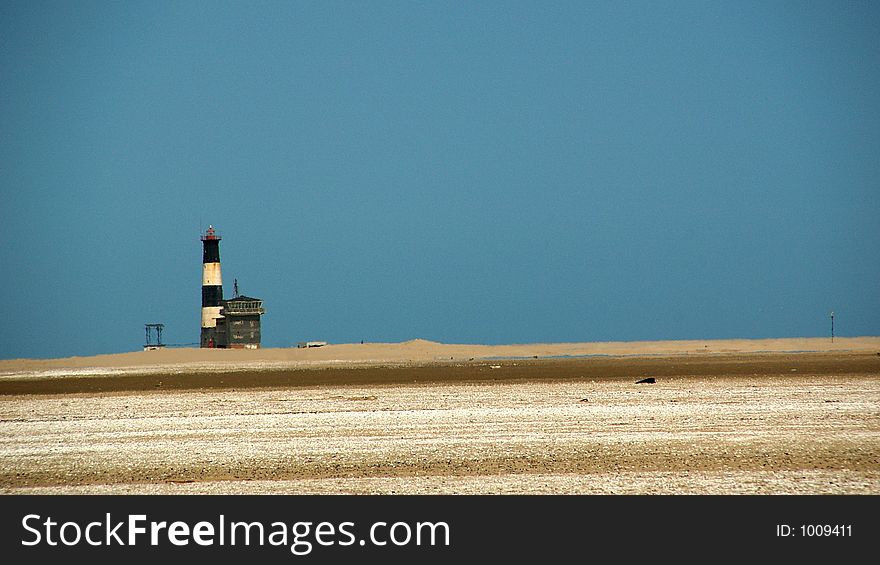 Image of the sandbank in front of walvis bay. Image of the sandbank in front of walvis bay.