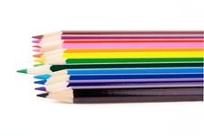 Colored Pencils Stock Images