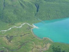 Alaskan Lake Stock Photography