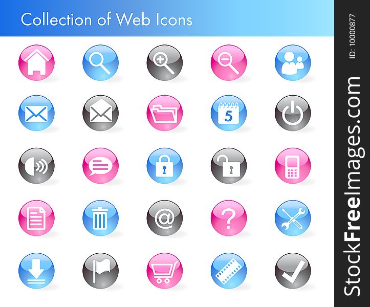 Collection of Web Icons