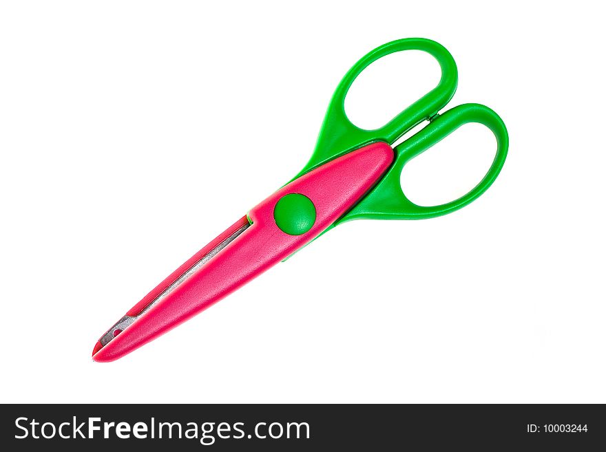 Colorful Plastic Scissor