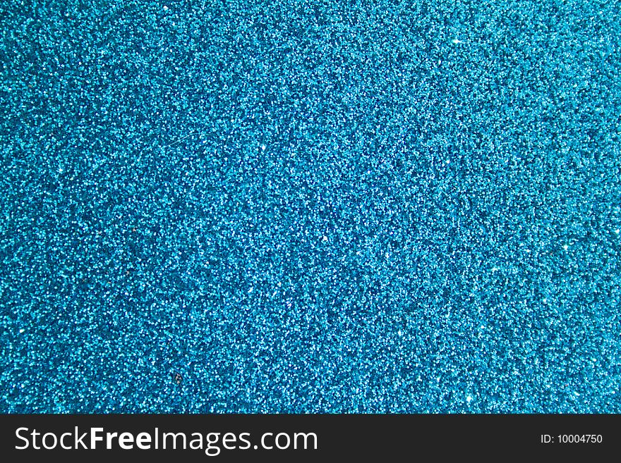 Background from blue shine spangles