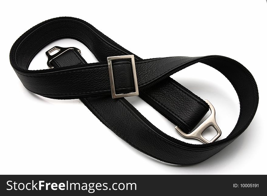 Black Leather belt from portfolio. Black Leather belt from portfolio