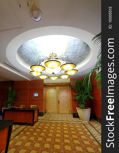 Hotel private function room entrance