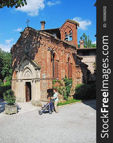 Medieval Village: Grazzano Visconti - Church