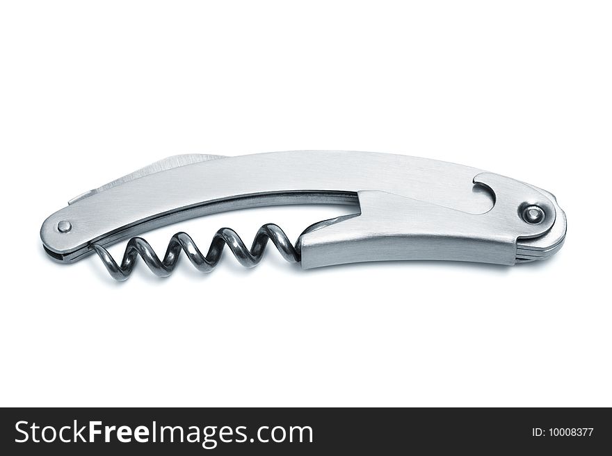 Metal corkscrew