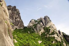 Huangshan, Beautiful Mountains Stock Photo Huangshan, Beautiful Mountains Stock Photo