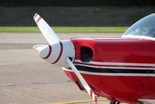Propeller Of Small Sportsplane Stock Images Propeller Of Small Sportsplane Stock Images