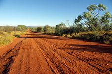 Road In Australia Stock Photo