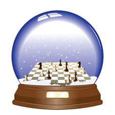 Vector Chess Stock Photography