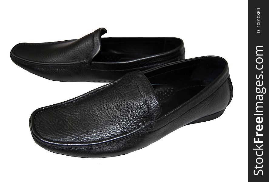 Man s shoes of black