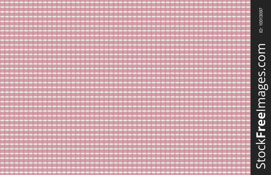 A pink plaid pattern that is a continuous design