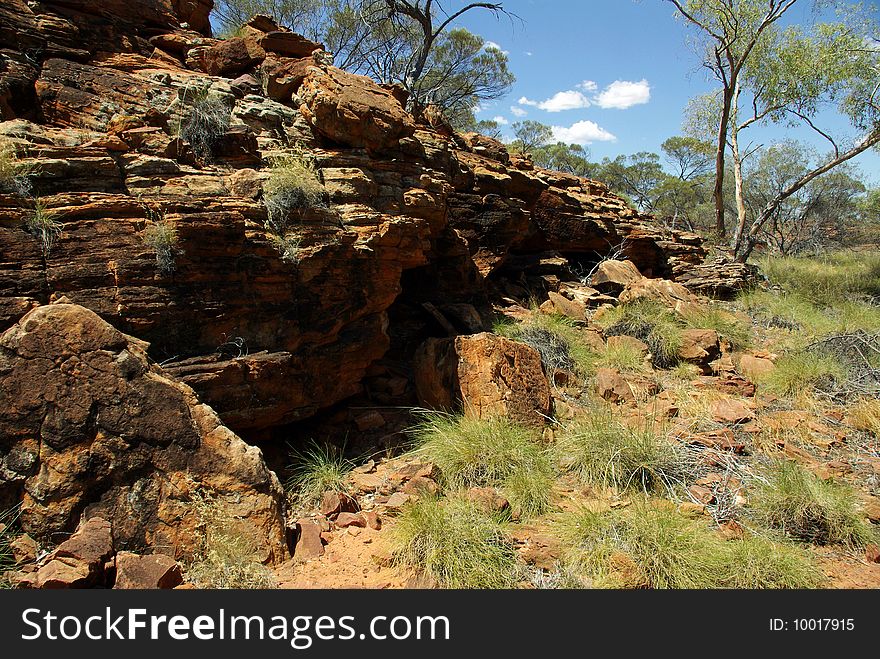 George Gill Range, Australia