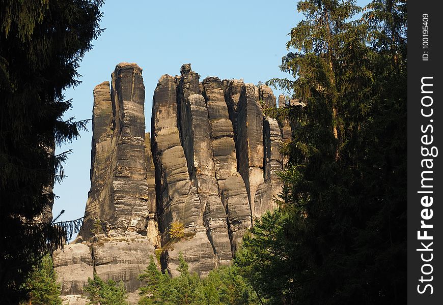 Rock, National Park, Formation, Escarpment