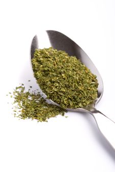 Spoon With Ground Spice Royalty Free Stock Photos Spoon With Ground Spice Royalty Free Stock Photos