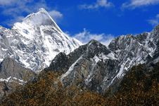 Snow Mountain Stock Photo Snow Mountain Stock Photo