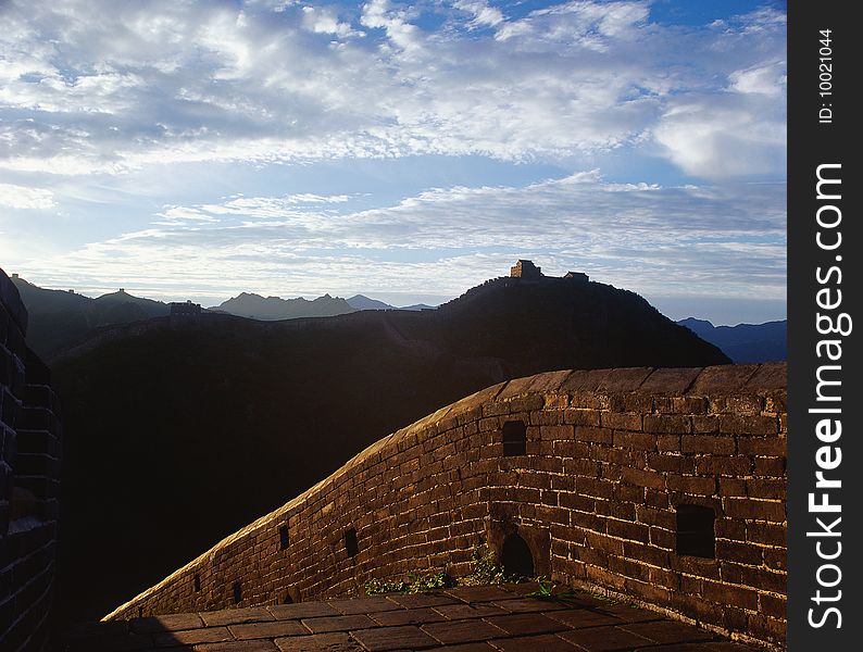 The Great wall through centuries, telling the story of history in silence.