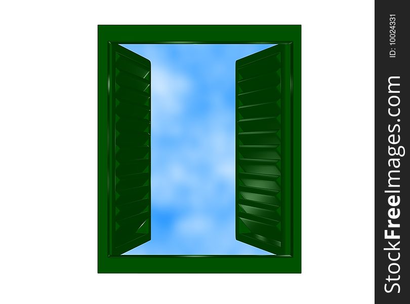 Image of a window in the sky