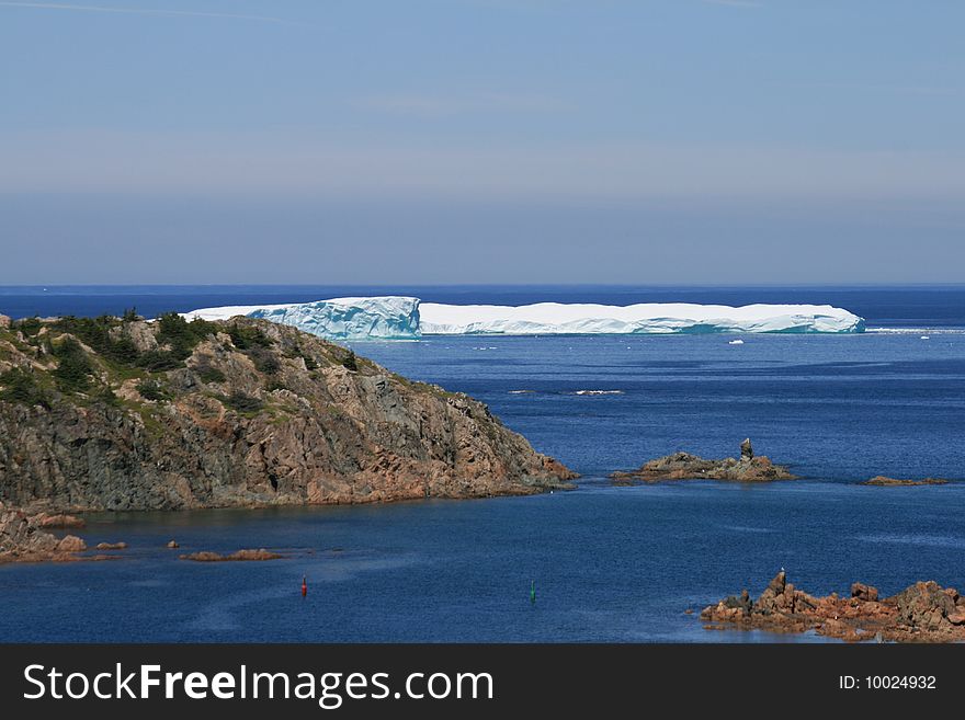 Iceberg off the coast of Newfoundland