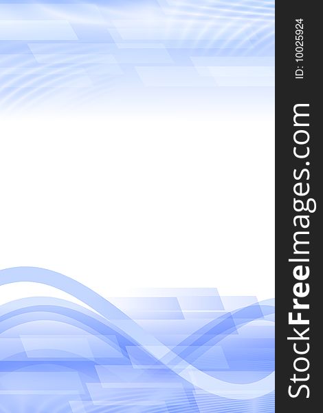 Cool Azure Abstract Template