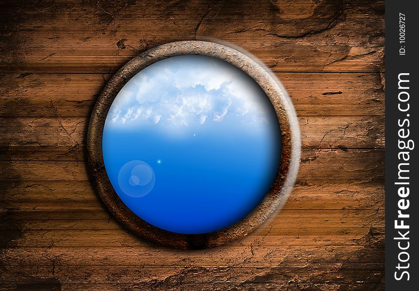 Round sky window