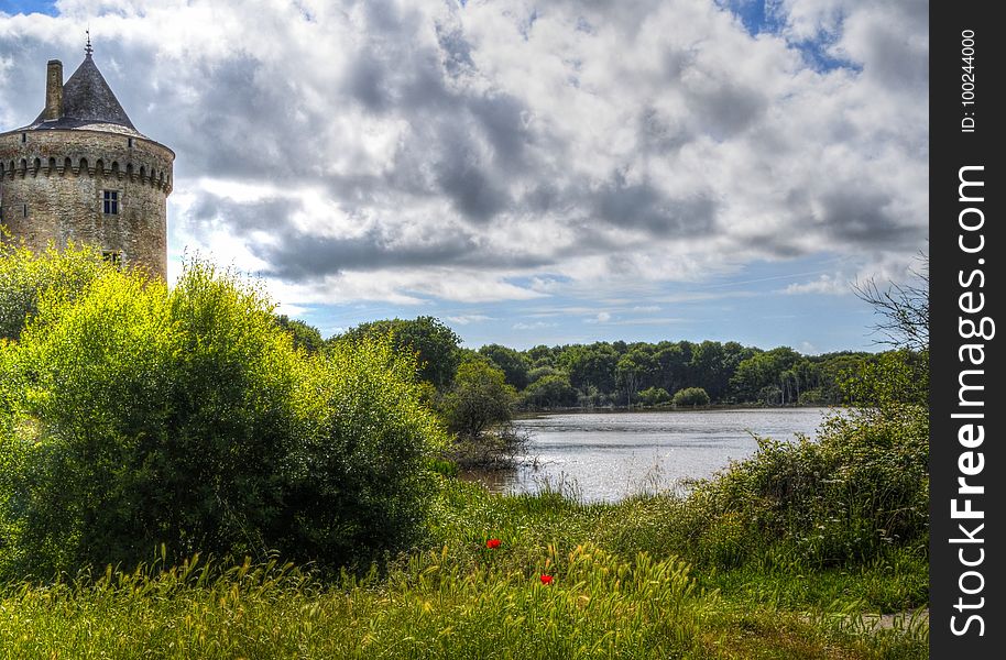 Sky, Cloud, Waterway, Leaf