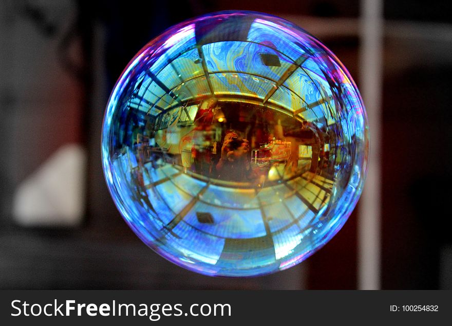 Glass, Light, Stained Glass, Sphere