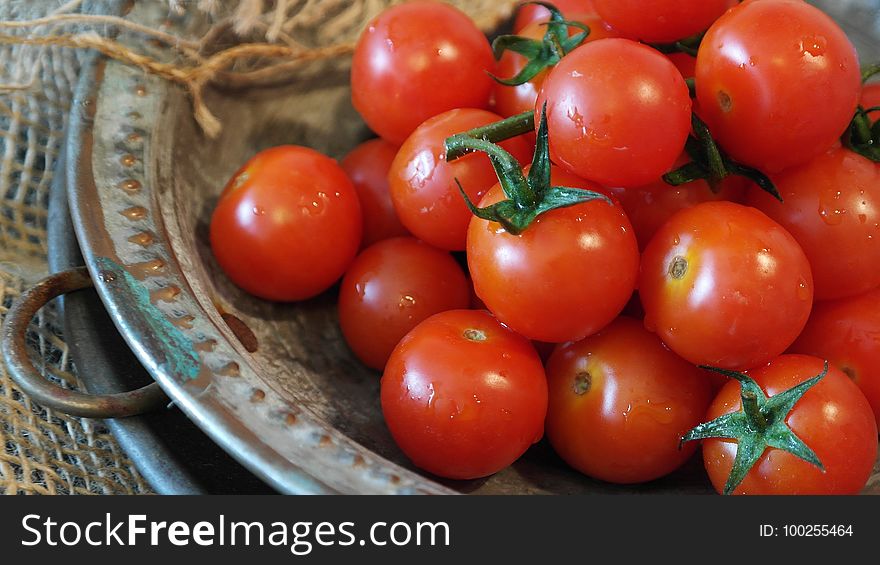 Natural Foods, Vegetable, Plum Tomato, Tomato