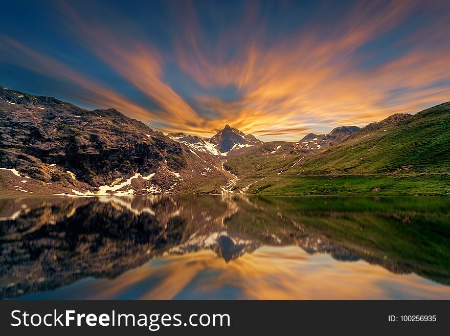 Reflection, Nature, Sky, Atmosphere