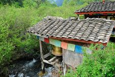 Prayer Wheel Mill Stock Photos Prayer Wheel Mill Stock Photos
