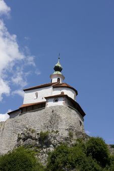 Mali Grad A Three Storey Chapel Royalty Free Stock Photos Mali Grad A Three Storey Chapel Royalty Free Stock Photos