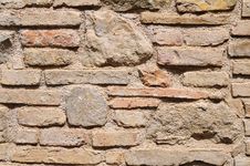 Medieval Rough Wall Royalty Free Stock Image