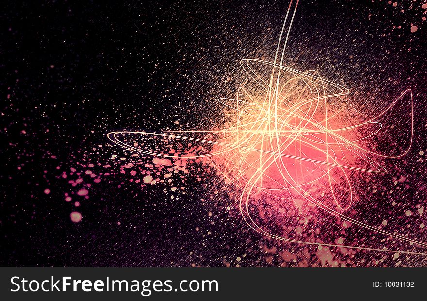 Abstract background design of star. Abstract background design of star.