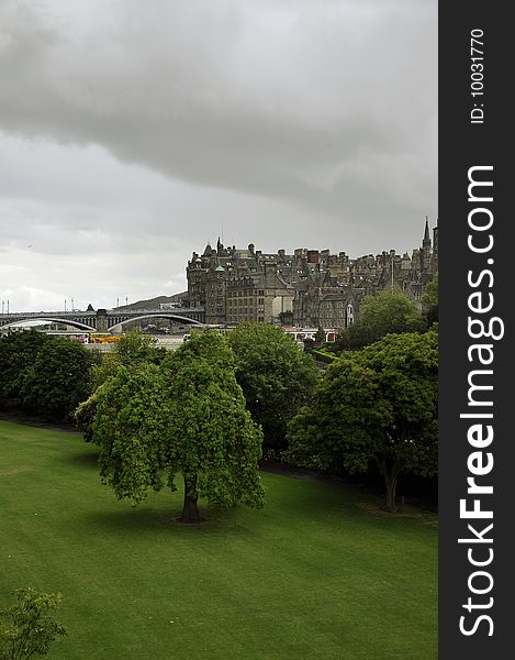 View of Edinburgh Castle, Scotland