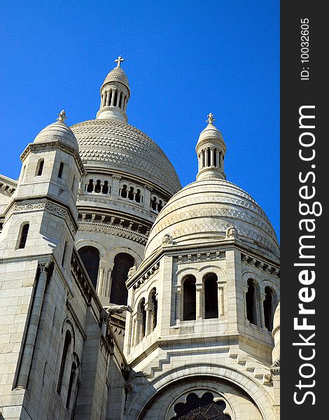 Basilica of the Sacre Couer on Montmartre, Paris, France