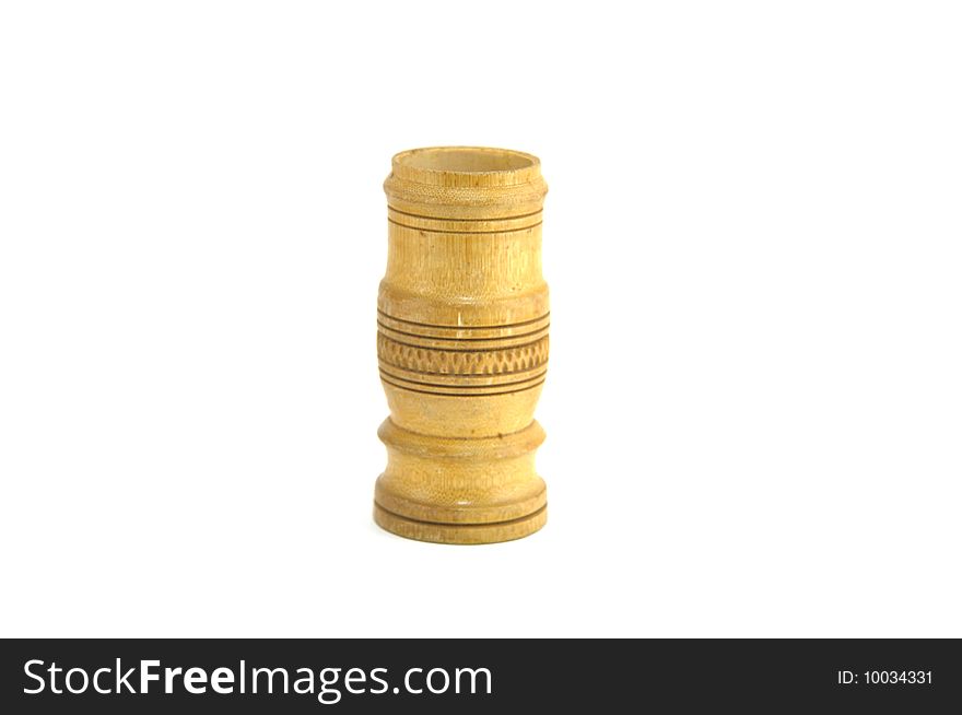 Flower vase bamboo