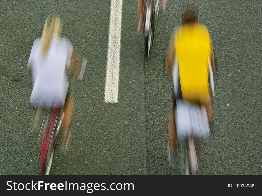 People having a Trip by Bicycle