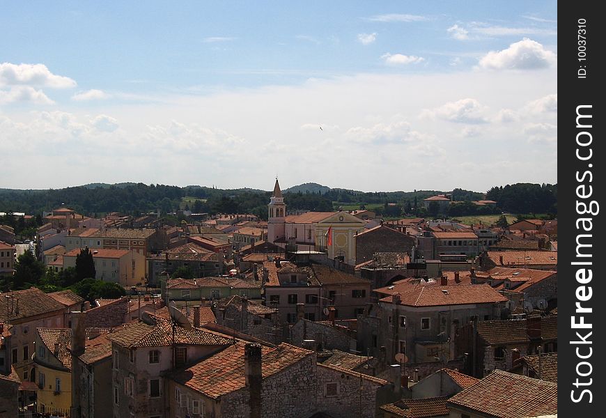 Porec is a town in Istria, Croatia. Its landmark is the famous Ephrasian Basilica which is a UNESCO Wolrd Heritage Site now. Porec is a town in Istria, Croatia. Its landmark is the famous Ephrasian Basilica which is a UNESCO Wolrd Heritage Site now.