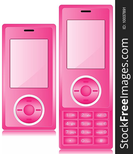 Pink Mobile Phone
