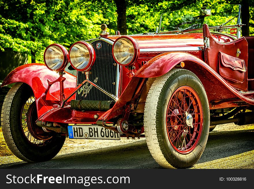 Car, Motor Vehicle, Antique Car, Vintage Car